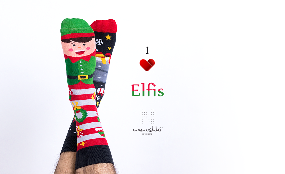 Skarpetki świąteczne Elf